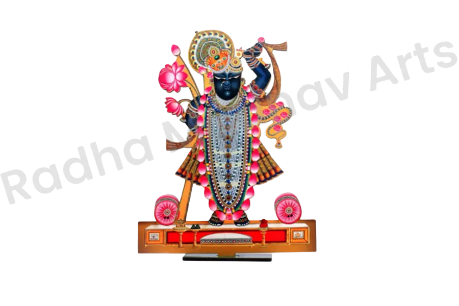 Shreenathji Figurine (Lotus Swaroop)